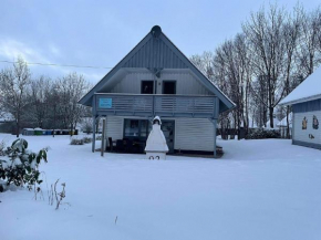 Ferienhaus in Feriendorf Silbersee mit Kamin